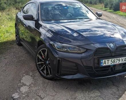 Синий БМВ i4, объемом двигателя 0 л и пробегом 44 тыс. км за 36350 $, фото 1 на Automoto.ua