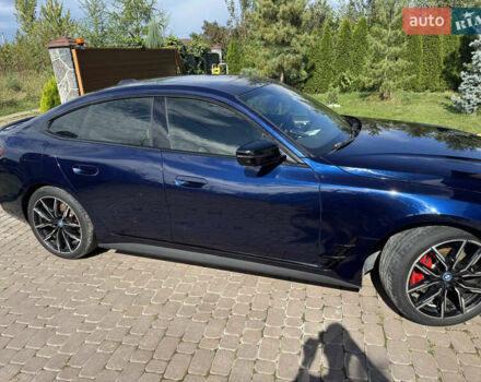 Синий БМВ i4, объемом двигателя 0 л и пробегом 44 тыс. км за 36350 $, фото 27 на Automoto.ua