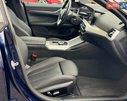 Синий БМВ i4, объемом двигателя 0 л и пробегом 16 тыс. км за 32990 $, фото 27 на Automoto.ua
