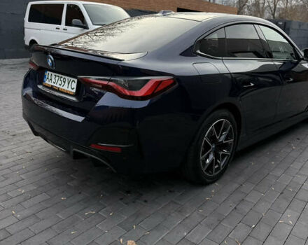 Синий БМВ i4, объемом двигателя 0 л и пробегом 18 тыс. км за 49999 $, фото 7 на Automoto.ua