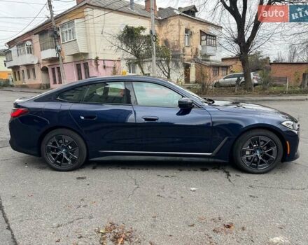 Синий БМВ i4, объемом двигателя 0 л и пробегом 16 тыс. км за 32990 $, фото 5 на Automoto.ua