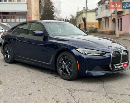 Синий БМВ i4, объемом двигателя 0 л и пробегом 16 тыс. км за 32990 $, фото 1 на Automoto.ua