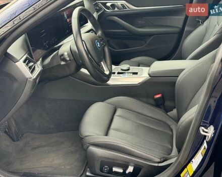 Синий БМВ i4, объемом двигателя 0 л и пробегом 16 тыс. км за 32990 $, фото 17 на Automoto.ua