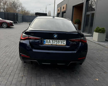 Синий БМВ i4, объемом двигателя 0 л и пробегом 18 тыс. км за 49999 $, фото 6 на Automoto.ua