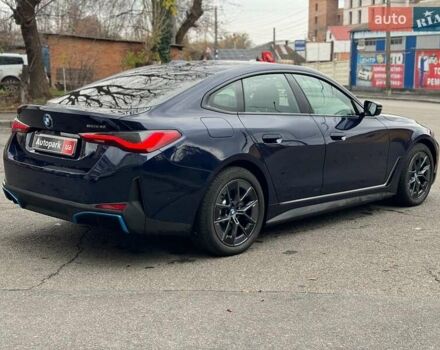 Синий БМВ i4, объемом двигателя 0 л и пробегом 16 тыс. км за 32990 $, фото 7 на Automoto.ua