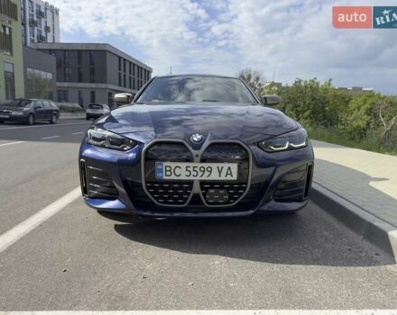 Синий БМВ i4, объемом двигателя 0 л и пробегом 54 тыс. км за 44500 $, фото 1 на Automoto.ua