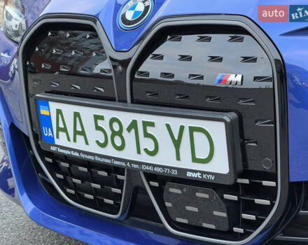 Синий БМВ i4, объемом двигателя 0 л и пробегом 10 тыс. км за 60000 $, фото 15 на Automoto.ua