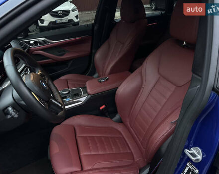 Синий БМВ i4, объемом двигателя 0 л и пробегом 10 тыс. км за 60000 $, фото 1 на Automoto.ua
