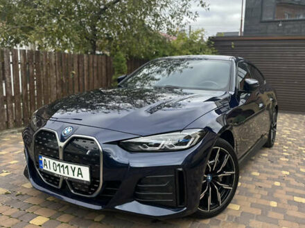 Синий БМВ i4, объемом двигателя 0 л и пробегом 24 тыс. км за 49000 $, фото 1 на Automoto.ua