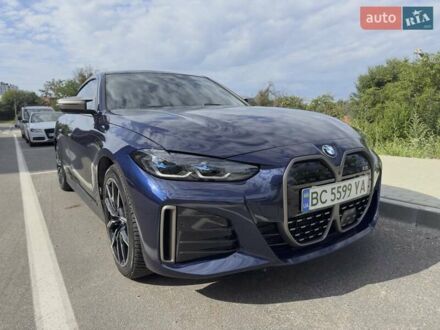 Синий БМВ i4, объемом двигателя 0 л и пробегом 54 тыс. км за 44500 $, фото 1 на Automoto.ua