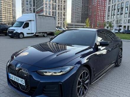 Синий БМВ i4, объемом двигателя 0 л и пробегом 5 тыс. км за 48000 $, фото 1 на Automoto.ua