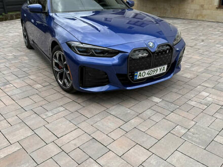 Синій БМВ i4, об'ємом двигуна 0 л та пробігом 7 тис. км за 32999 $, фото 1 на Automoto.ua