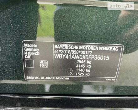 Зеленый БМВ i4, объемом двигателя 0 л и пробегом 14 тыс. км за 57500 $, фото 25 на Automoto.ua