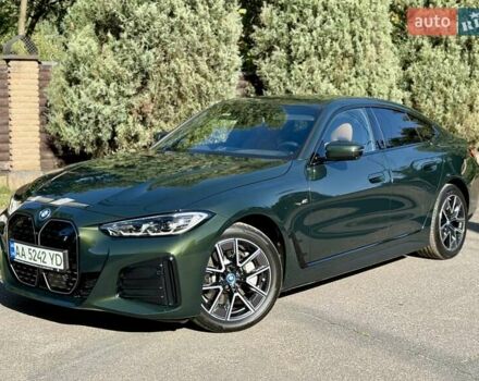 Зеленый БМВ i4, объемом двигателя 0 л и пробегом 8 тыс. км за 59500 $, фото 1 на Automoto.ua