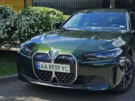 БМВ i4 2024 в Киеве на Automoto.ua Зеленый БМВ i4, объемом двигателя 0 л и пробегом 7 тыс. км за 40550 $, фото 1 на Automoto.ua