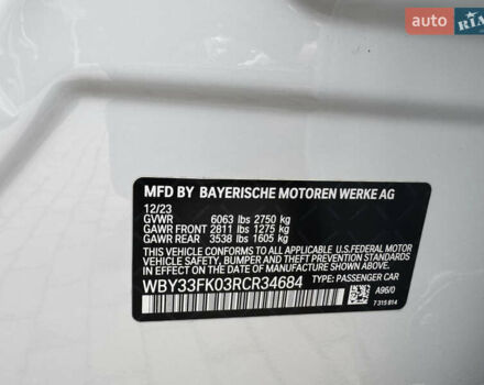 Білий БМВ i5, об'ємом двигуна 0 л та пробігом 10 тис. км за 57000 $, фото 21 на Automoto.ua
