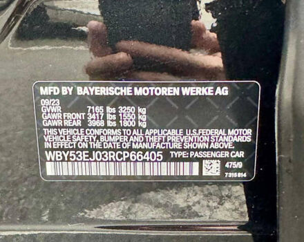 Черный БМВ i7, объемом двигателя 0 л и пробегом 22 тыс. км за 92000 $, фото 16 на Automoto.ua