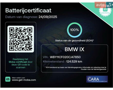 Черный БМВ iX, объемом двигателя 0 л и пробегом 125 тыс. км за 42800 $, фото 62 на Automoto.ua