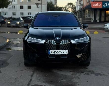 Черный БМВ iX, объемом двигателя 0 л и пробегом 5 тыс. км за 65000 $, фото 1 на Automoto.ua