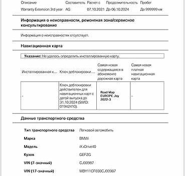 БМВ iX, об'ємом двигуна 0 л та пробігом 3 тис. км за 79000 $, фото 2 на Automoto.ua