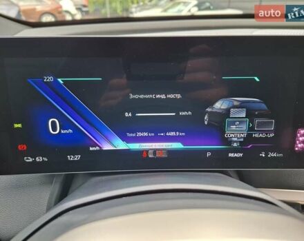 Серый БМВ iX, объемом двигателя 0 л и пробегом 20 тыс. км за 52900 $, фото 12 на Automoto.ua