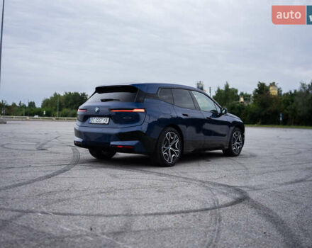 Синий БМВ iX, объемом двигателя 0 л и пробегом 29 тыс. км за 76999 $, фото 4 на Automoto.ua