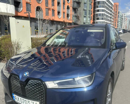 Синій БМВ iX, об'ємом двигуна 0 л та пробігом 68 тис. км за 44900 $, фото 1 на Automoto.ua