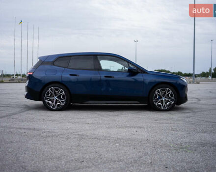 Синий БМВ iX, объемом двигателя 0 л и пробегом 29 тыс. км за 76999 $, фото 3 на Automoto.ua