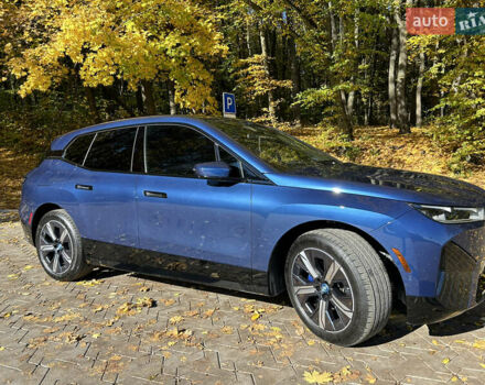 Синій БМВ iX, об'ємом двигуна 0 л та пробігом 12 тис. км за 72000 $, фото 3 на Automoto.ua
