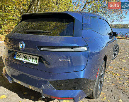Синій БМВ iX, об'ємом двигуна 0 л та пробігом 12 тис. км за 72000 $, фото 7 на Automoto.ua