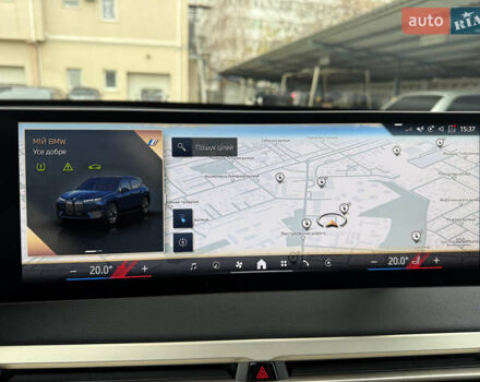 Синий БМВ iX, объемом двигателя 0 л и пробегом 18 тыс. км за 66900 $, фото 16 на Automoto.ua