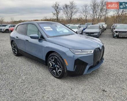 Синій БМВ iX, об'ємом двигуна 0 л та пробігом 1 тис. км за 92990 $, фото 2 на Automoto.ua