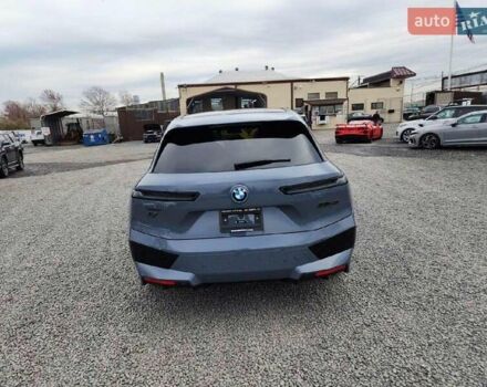 Синій БМВ iX, об'ємом двигуна 0 л та пробігом 1 тис. км за 92990 $, фото 4 на Automoto.ua