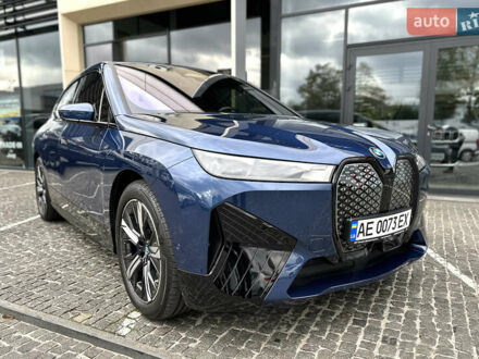 БМВ iX 2021 в Днепре (Днепропетровске) на Automoto.ua Синий БМВ iX, объемом двигателя 0 л и пробегом 39 тыс. км за 52900 $, фото 1 на Automoto.ua