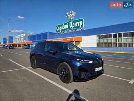 Синий БМВ iX, объемом двигателя 0 л и пробегом 20 тыс. км за 46000 $, фото 1 на Automoto.ua