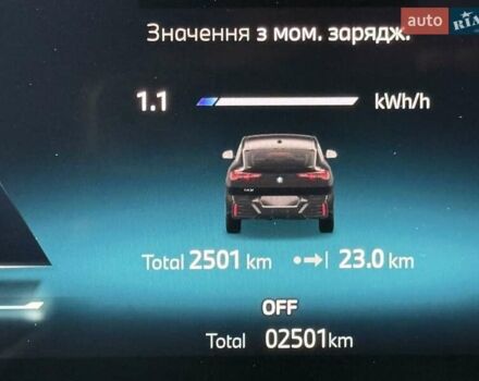 Черный БМВ iX2, объемом двигателя 0 л и пробегом 2 тыс. км за 53666 $, фото 18 на Automoto.ua