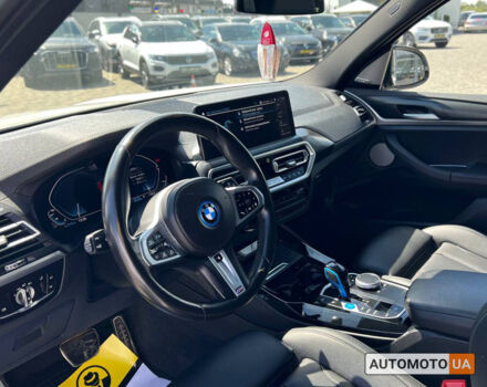 Белый БМВ iX3, объемом двигателя 86 л и пробегом 38 тыс. км за 51500 $, фото 10 на Automoto.ua