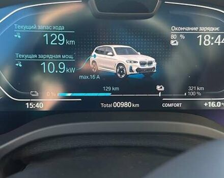 Белый БМВ iX3, объемом двигателя 0 л и пробегом 1 тыс. км за 50500 $, фото 34 на Automoto.ua