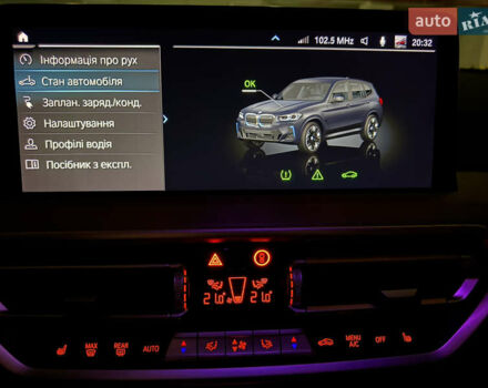 Черный БМВ iX3, объемом двигателя 0 л и пробегом 9 тыс. км за 42000 $, фото 12 на Automoto.ua