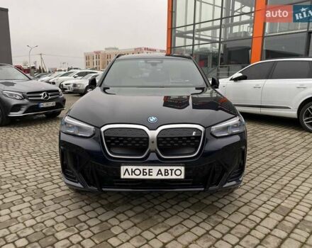Черный БМВ iX3, объемом двигателя 0 л и пробегом 3 тыс. км за 36900 $, фото 1 на Automoto.ua