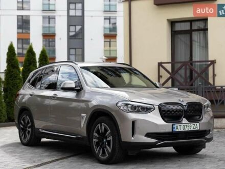 БМВ iX3 2021 в Ивано-Франковске на Automoto.ua Серый БМВ iX3, объемом двигателя 0 л и пробегом 43 тыс. км за 35300 $, фото 1 на Automoto.ua
