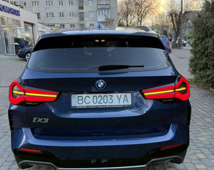 Синій БМВ iX3, об'ємом двигуна 0 л та пробігом 68 тис. км за 42000 $, фото 1 на Automoto.ua