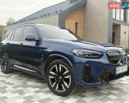 Синій БМВ iX3, об'ємом двигуна 0 л та пробігом 44 тис. км за 42999 $, фото 1 на Automoto.ua