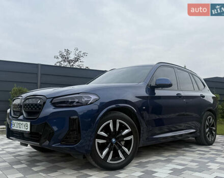 Синій БМВ iX3, об'ємом двигуна 0 л та пробігом 44 тис. км за 42999 $, фото 7 на Automoto.ua
