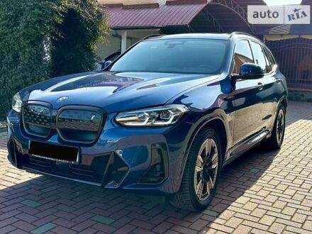 БМВ iX3 2021 в Луцке на Automoto.ua Синий БМВ iX3, объемом двигателя 0 л и пробегом 14 тыс. км за 60999 $, фото 1 на Automoto.ua