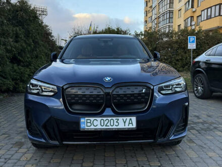 Синий БМВ iX3, объемом двигателя 0 л и пробегом 68 тыс. км за 42000 $, фото 1 на Automoto.ua