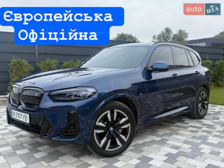 БМВ iX3 2022 у Києві на Automoto.ua Синій БМВ iX3, об'ємом двигуна 0 л та пробігом 44 тис. км за 42999 $, фото 1 на Automoto.ua