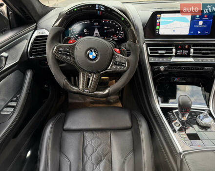 Черный БМВ M8 Gran Coupe, объемом двигателя 4.4 л и пробегом 80 тыс. км за 83000 $, фото 12 на Automoto.ua