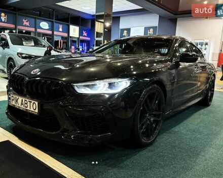 Черный БМВ M8 Gran Coupe, объемом двигателя 4.4 л и пробегом 29 тыс. км за 107000 $, фото 1 на Automoto.ua
