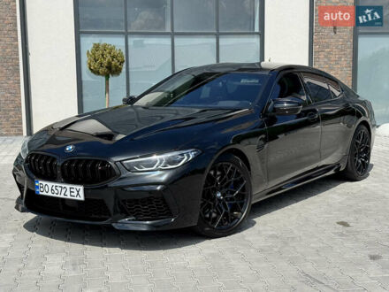 Черный БМВ M8 Gran Coupe, объемом двигателя 4.39 л и пробегом 44 тыс. км за 97000 $, фото 1 на Automoto.ua